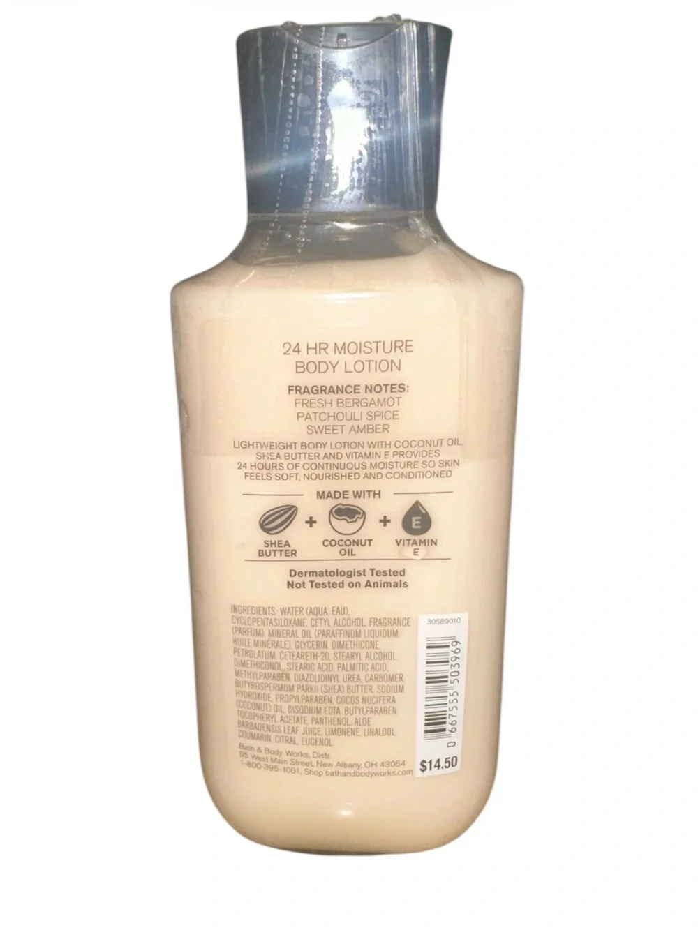 Bath & Body Works Classic Flannel men’s collection 24 hr moisture